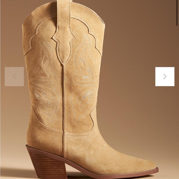 Suede cowboy boots 🆕 - Picture 1 of 1